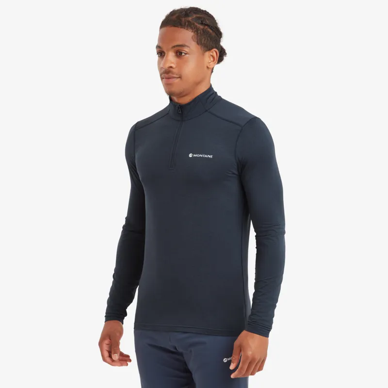 Montane Men's Dart XT Zip Neck Eclipse Blue-3
